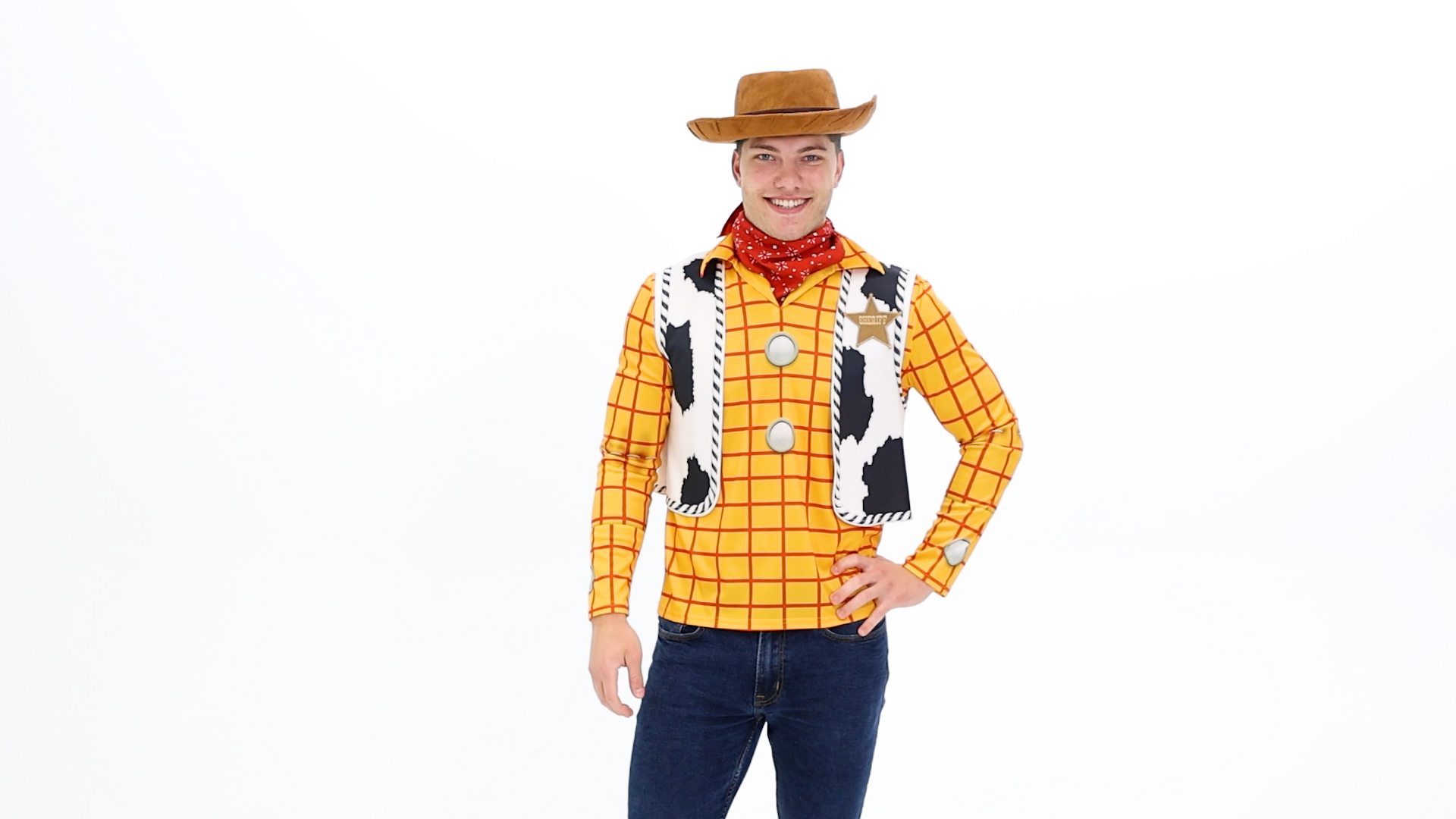 EL95746AD Pixar Toy Story Woody Costume Kit